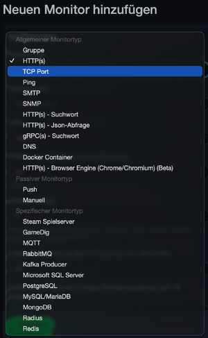 Uptime Kuma Services