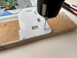 TempSensor in Pimoroni Rahmen 3