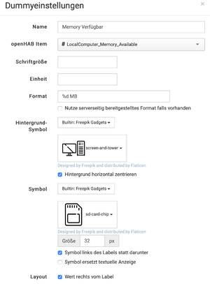 OpenHab Available Memory Widget.png