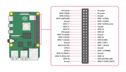 Raspberry Pi GPIO Pin Belegung